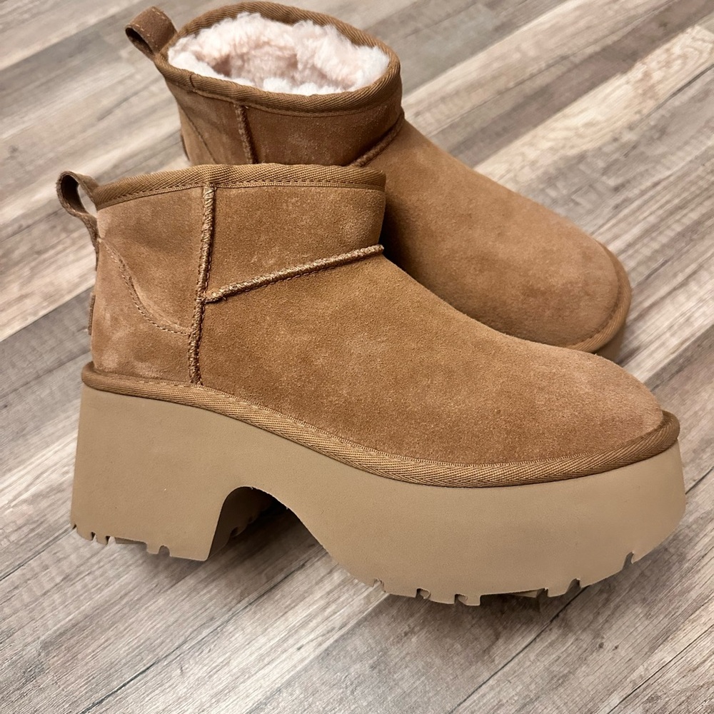 UGG Classic Ultra Mini Platform Chestnut
